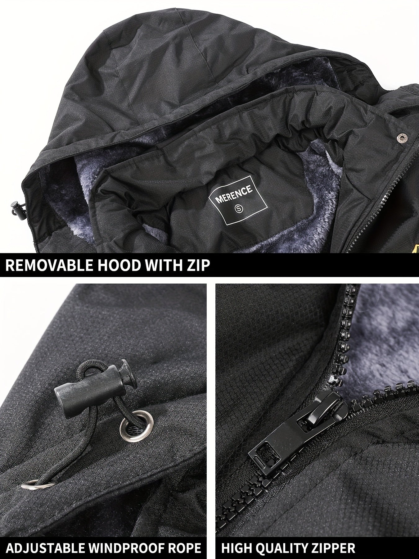 Men's Windproof Mountain Ski Jacket