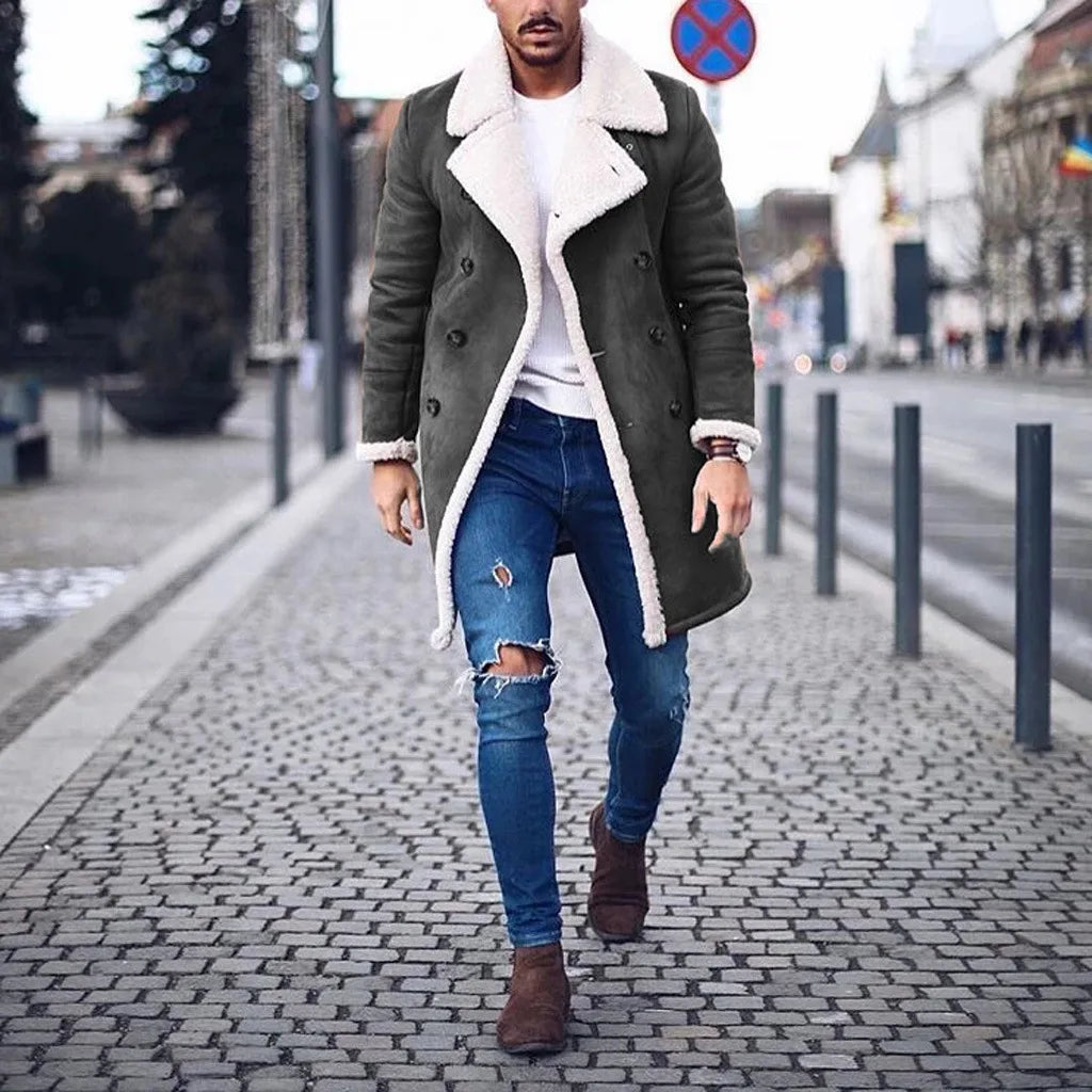 New Men's Clothing Fashion Loose Men's Jackets Winter