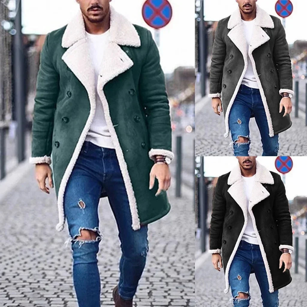 New Men's Clothing Fashion Loose Men's Jackets Winter