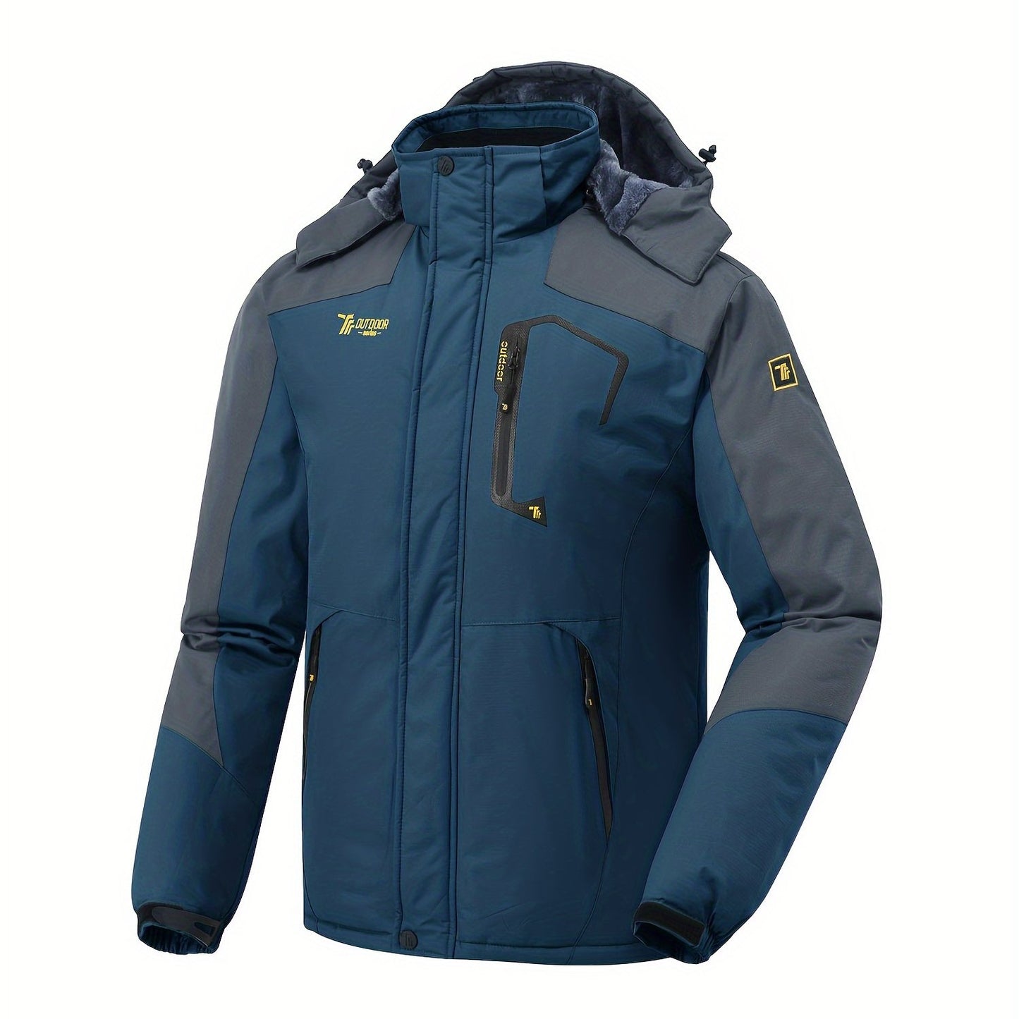 Men's Waterproof Fleece Winter Coat