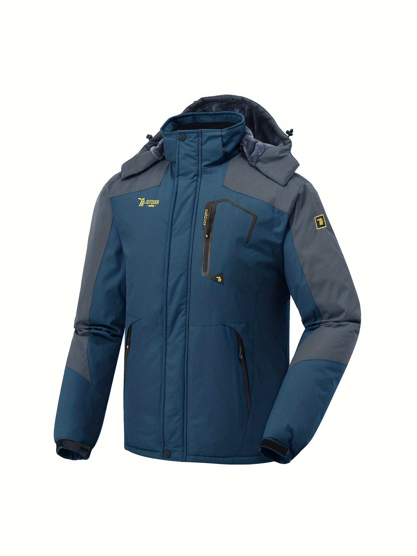 Men's Waterproof Fleece Winter Coat