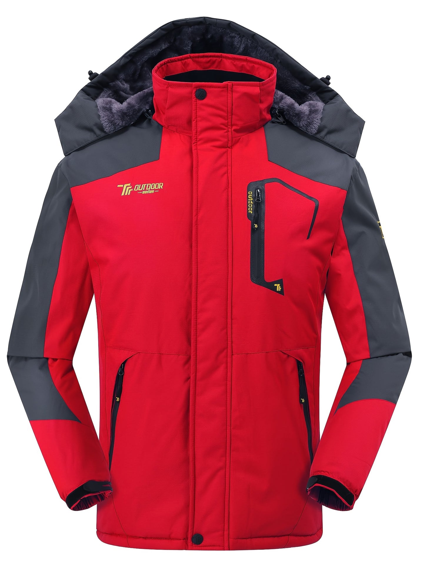 Men's Waterproof Fleece Winter Coat