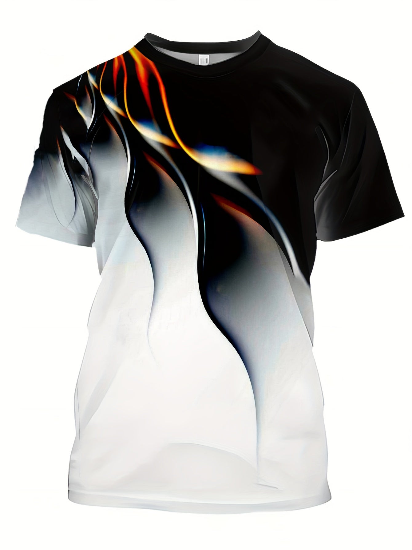Large Size Men's Summer Breathable Shirt Comfortable American Daily Wear