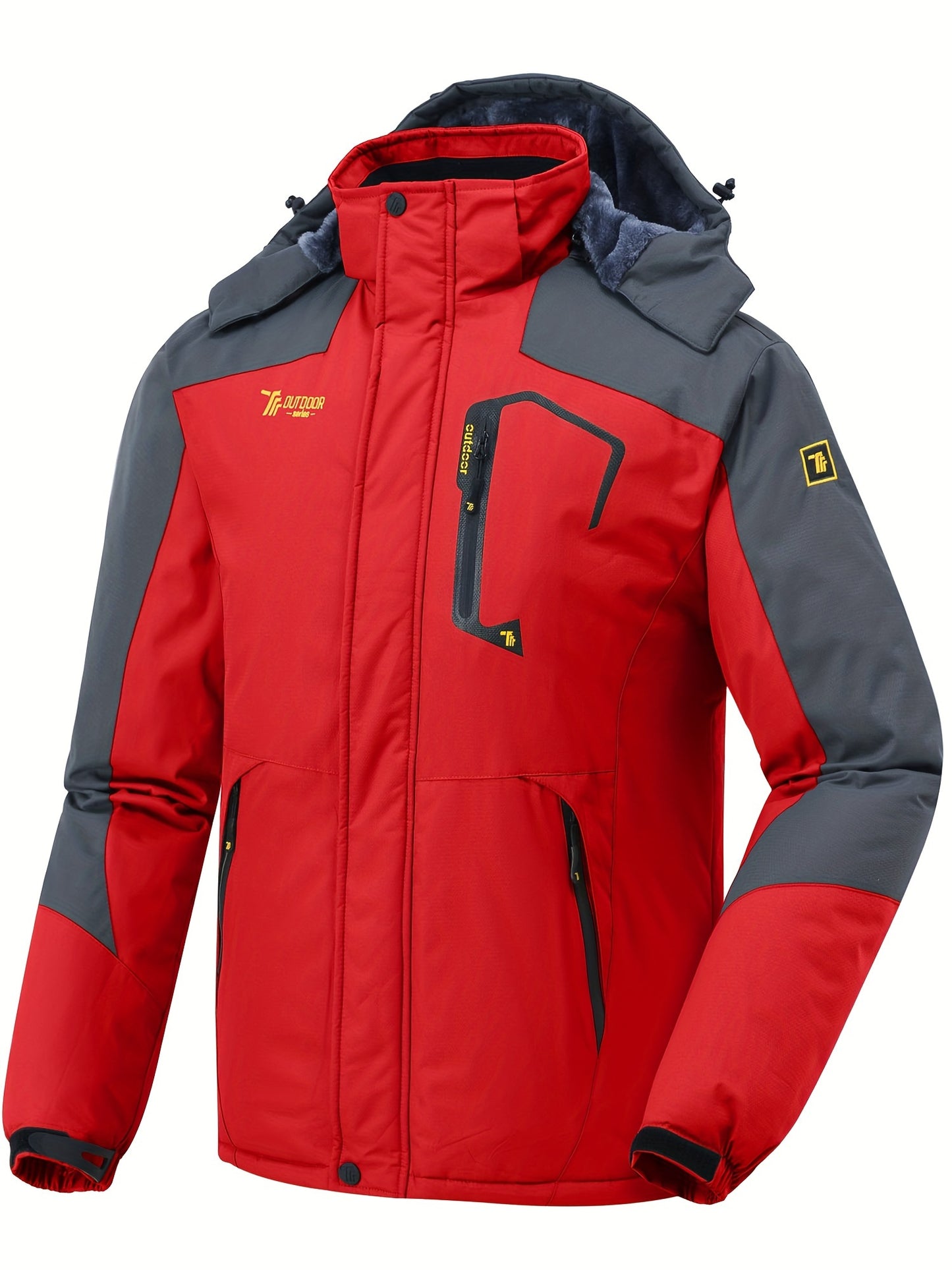 Men's Waterproof Fleece Winter Coat