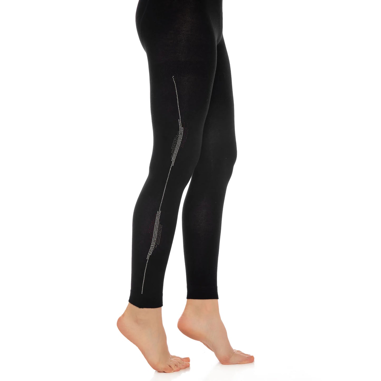 Bamboo Leggings for Women Soft Stretchy Full Length Tight with Fancy Accessories