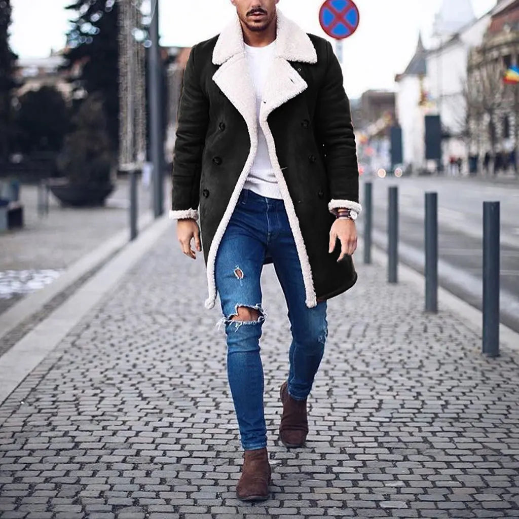 New Men's Clothing Fashion Loose Men's Jackets Winter