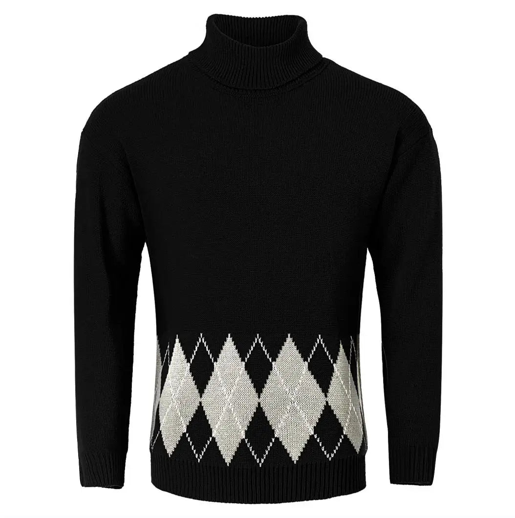 Men's Vintage Turtlenecks Sweater