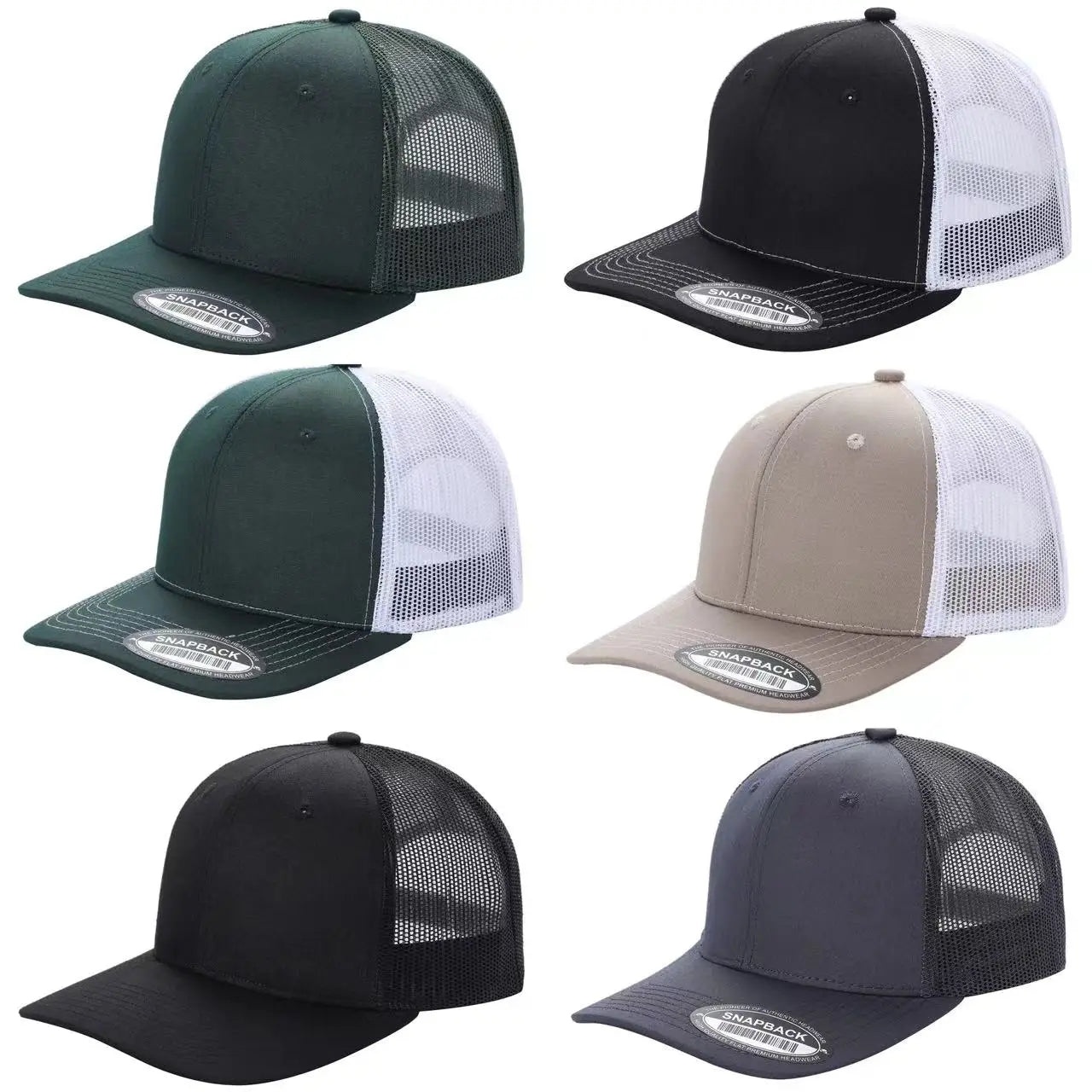 6 pcs outdoor baseball hats, men and women