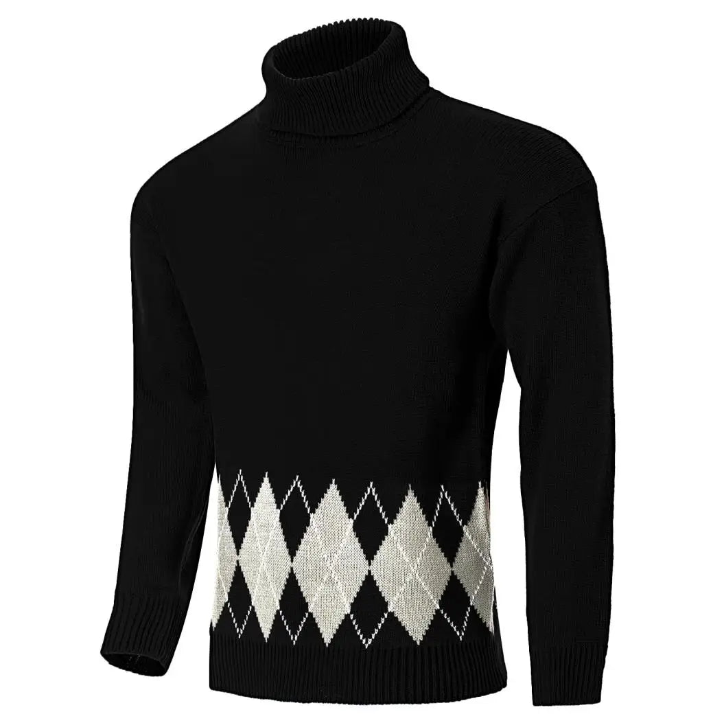 Men's Vintage Turtlenecks Sweater