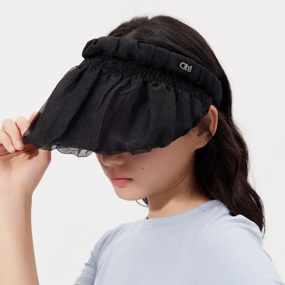 OhSunny Womens Sun Visor Hat Wide Brim Caps