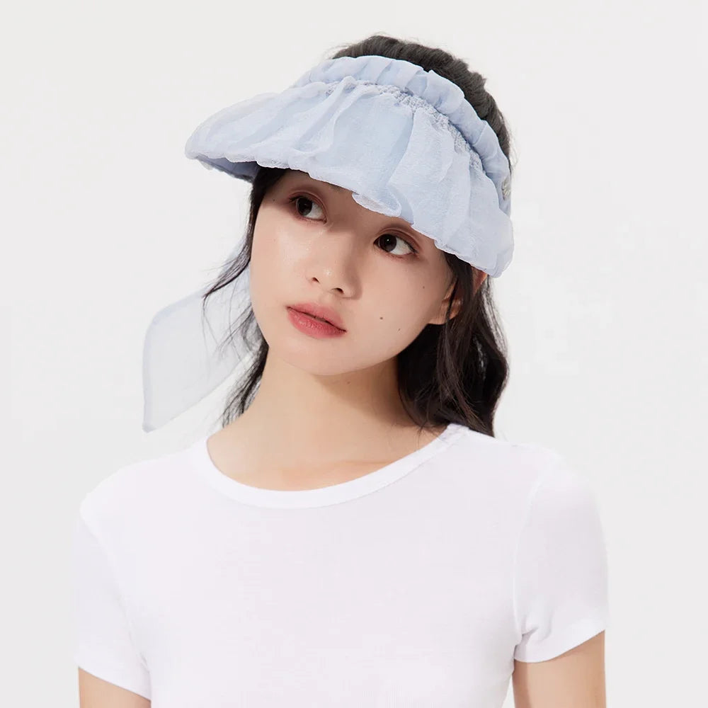 OhSunny Womens Sun Visor Hat Wide Brim Caps