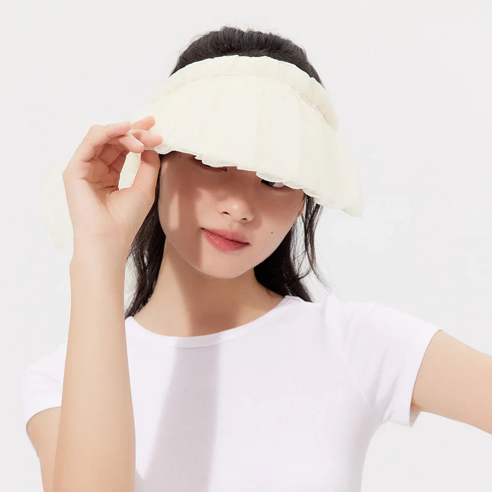 OhSunny Womens Sun Visor Hat Wide Brim Caps
