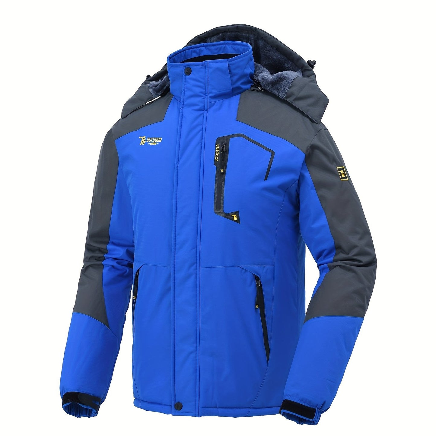 Men's Waterproof Fleece Winter Coat