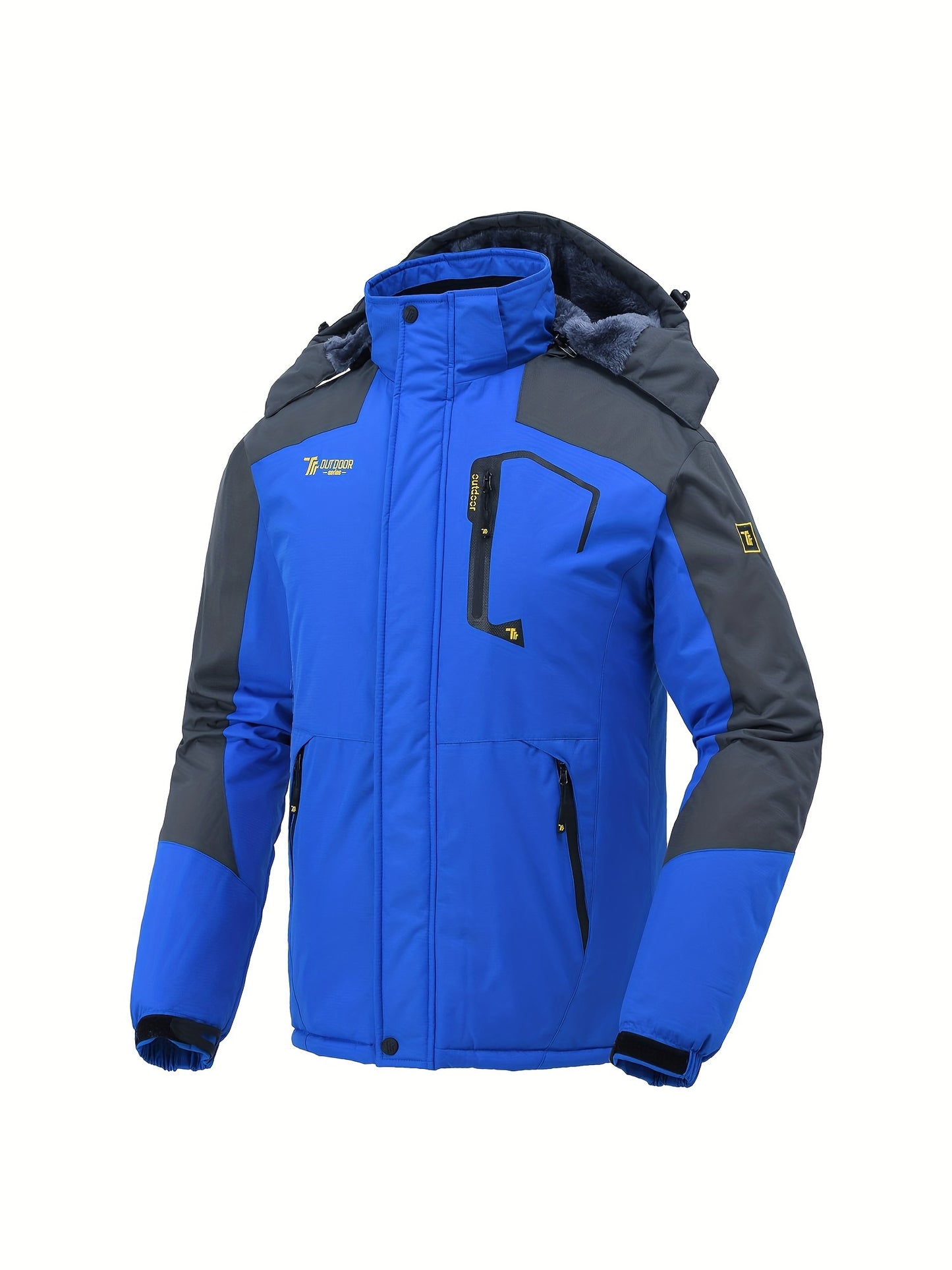 Men's Waterproof Fleece Winter Coat