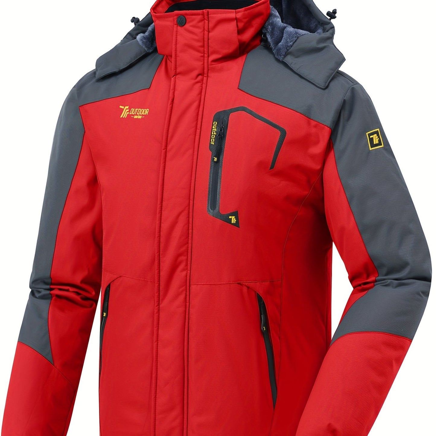 Men's Waterproof Fleece Winter Coat